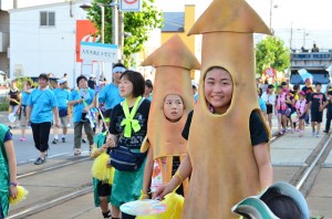 2014年函館港まつりパレード 堀川・五稜郭コース