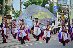 2014年函館港まつりパレード 堀川・五稜郭コース