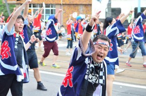 2014年函館港まつりパレード 堀川・五稜郭コース