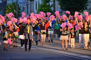 2014年函館港まつりパレード 堀川・五稜郭コース